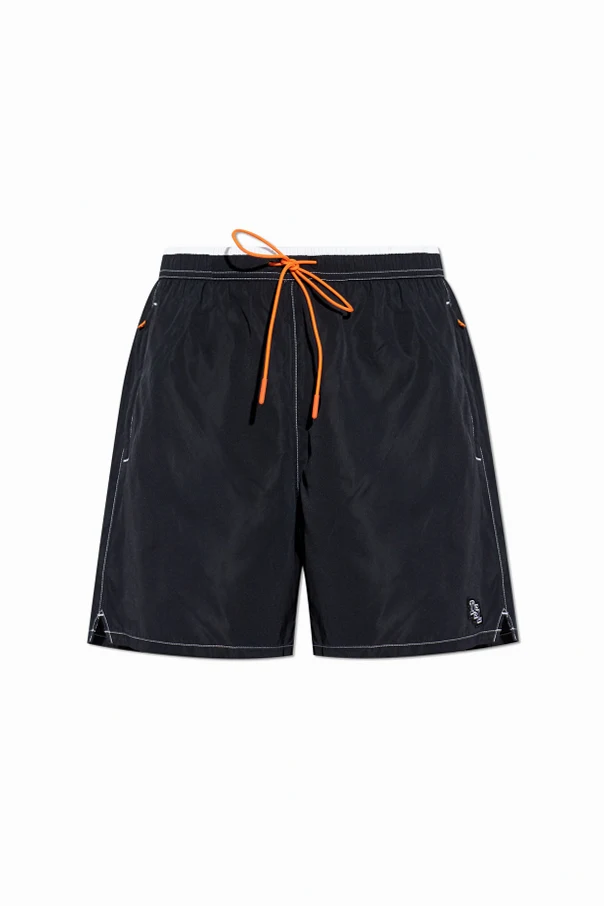 CZARNY Szorty kąpielowe ‘SOCCER-41-D-POP-B’