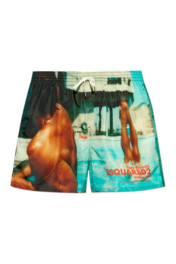 MEHRFARBIG Bade-Shorts mit Print