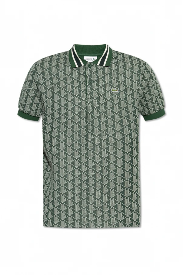 ZIELONY Polo z logo