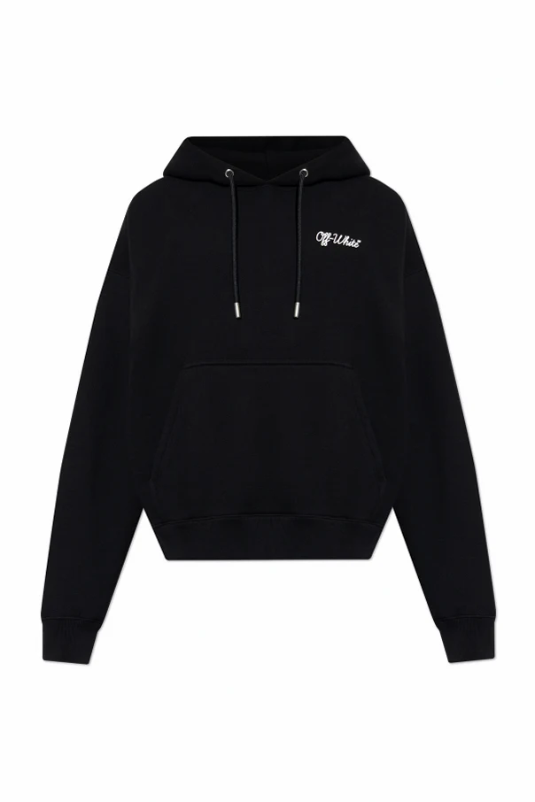 SCHWARZ Sweatshirt mit Logo