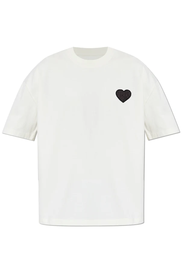 kremowy T-shirt ‘Lover’