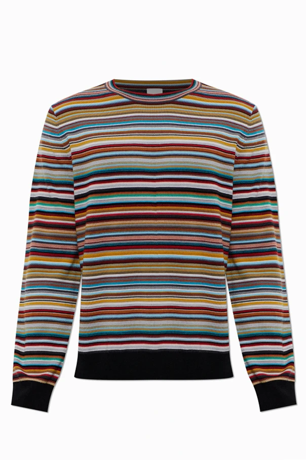 MULTIKOLOR Sweter ze wzorem w pasy