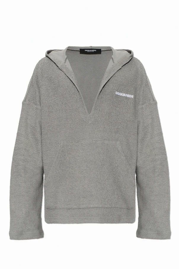 GRAU Sweatshirt aus Baumwoll-'Frottee'