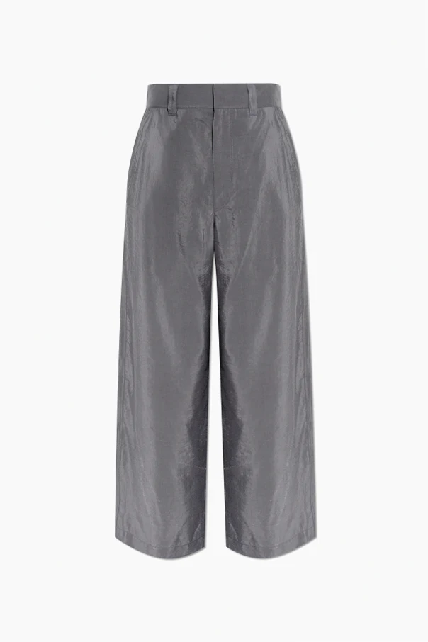 GREY Silk pants