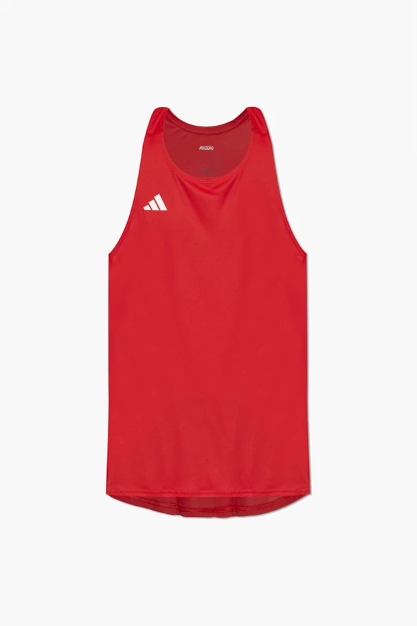 CZERWONY Top z kolekcji ‘Adizero’