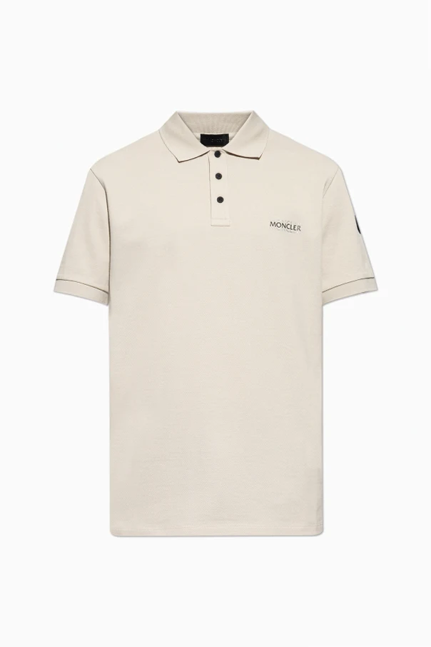 CREME Polo mit aufgedrucktem Logo