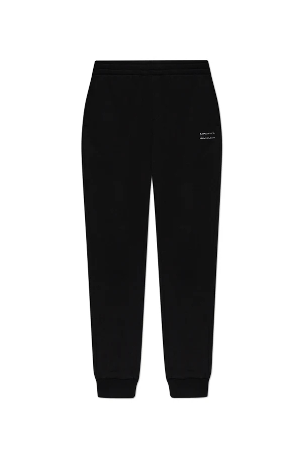 SCHWARZ Jogginghose mit Bündchen