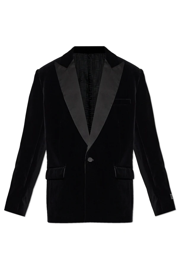 BLACK Velvet blazer