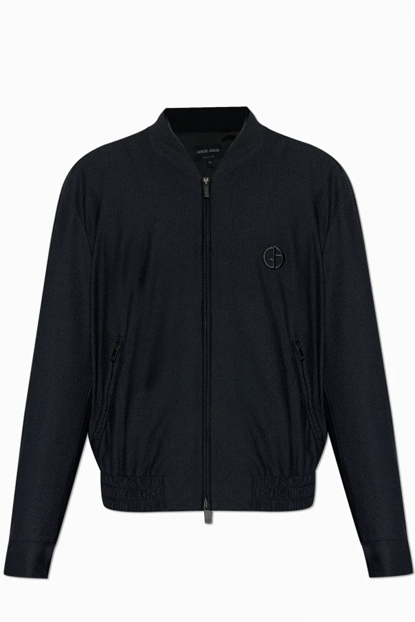 CZARNY Kurtka typu `bomber`