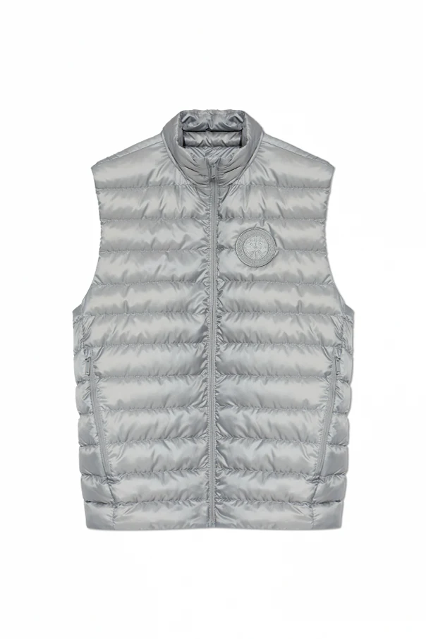 SZARY Kamizelka puchowa ze stójką