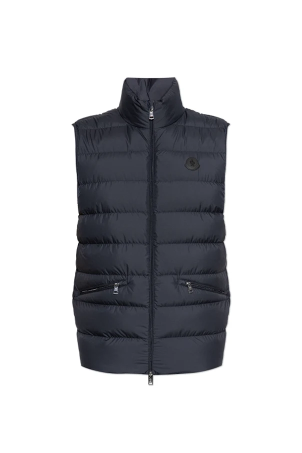 GRANATOWY Puchowa kamizelka `Lehtal`