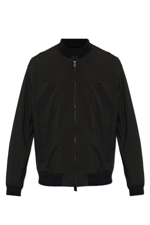 BLACK Jacket with logo