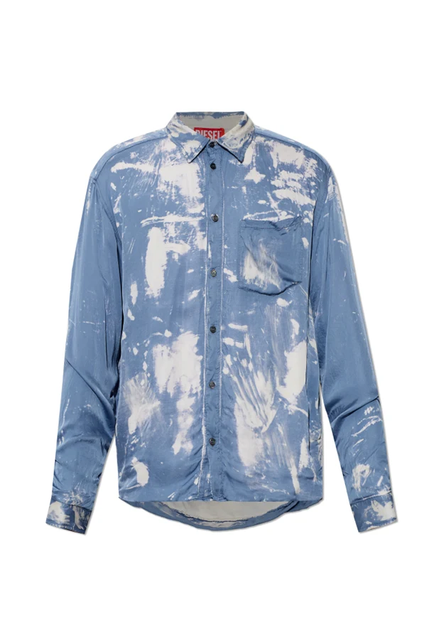 NIEBIESKI Koszula ‘S-RAMON-PLAIN’