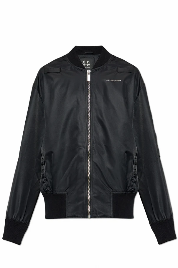 CZARNY Kurtka typu `bomber`