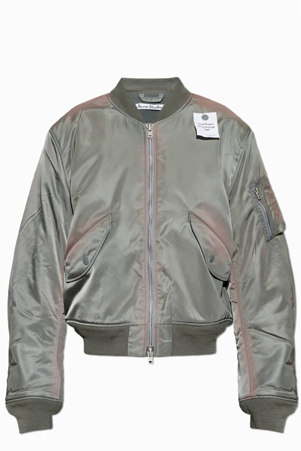 ZIELONY Ocieplana kurtka