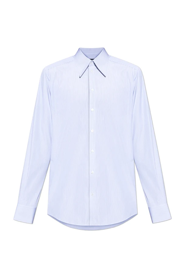 HELLBLAU Hemd mit Manschetten für Manschettenknöpfe