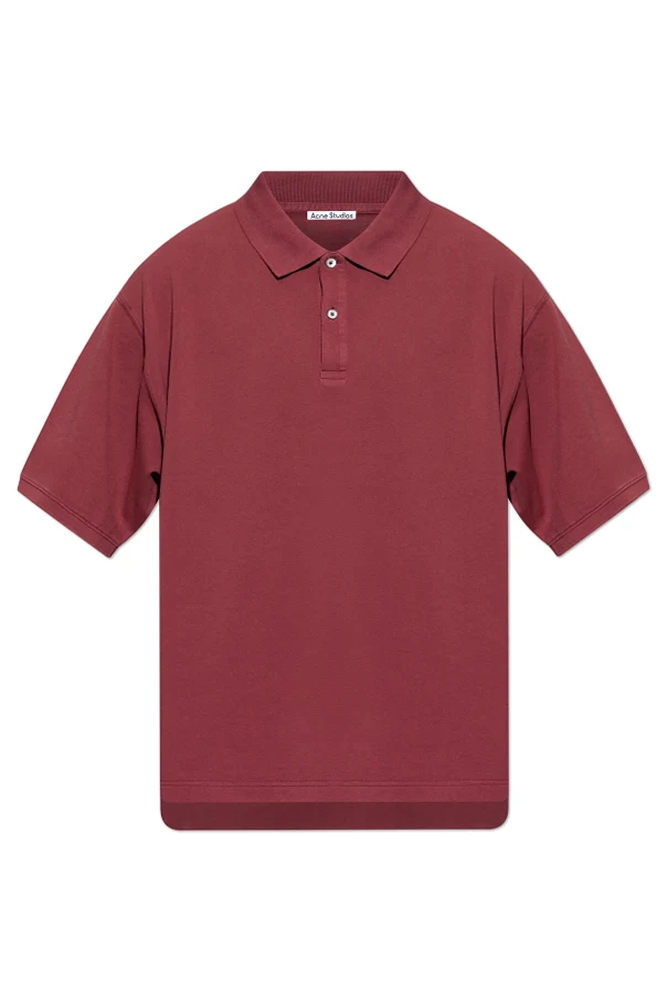 BURGUNDER Polo mit Logo
