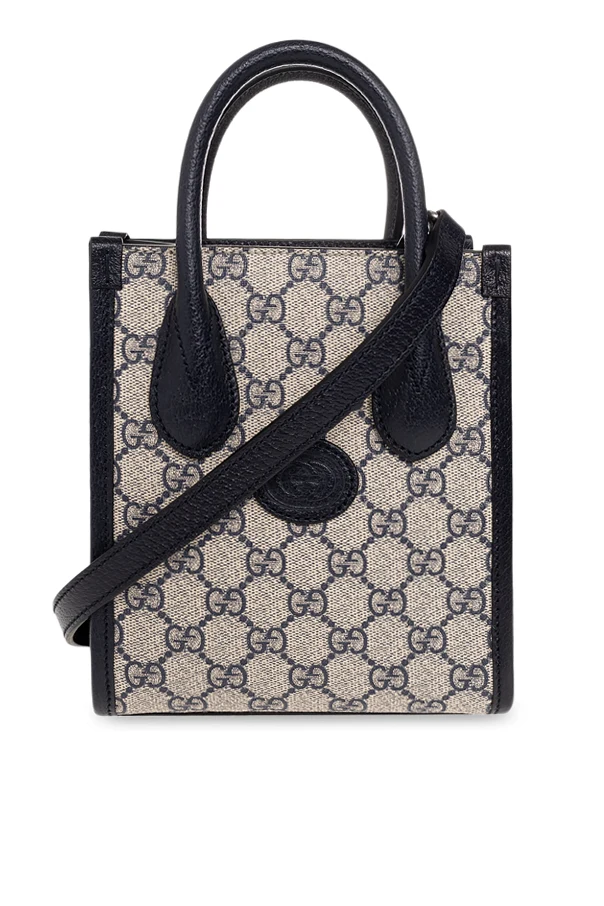 CREME Monogrammed shoulder bag