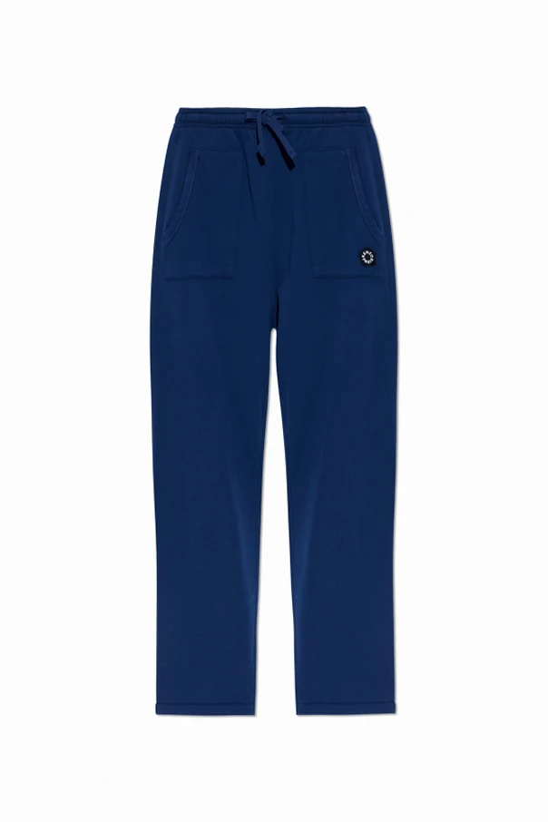 MARINEBLAU Jogginghose mit geradem Bein