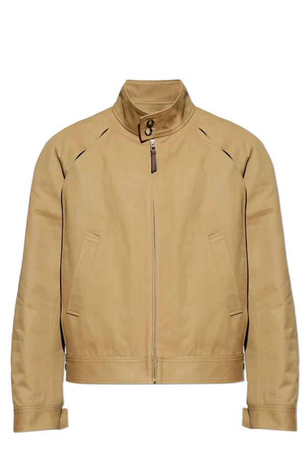 BRĄZOWY Wełniana kurtka