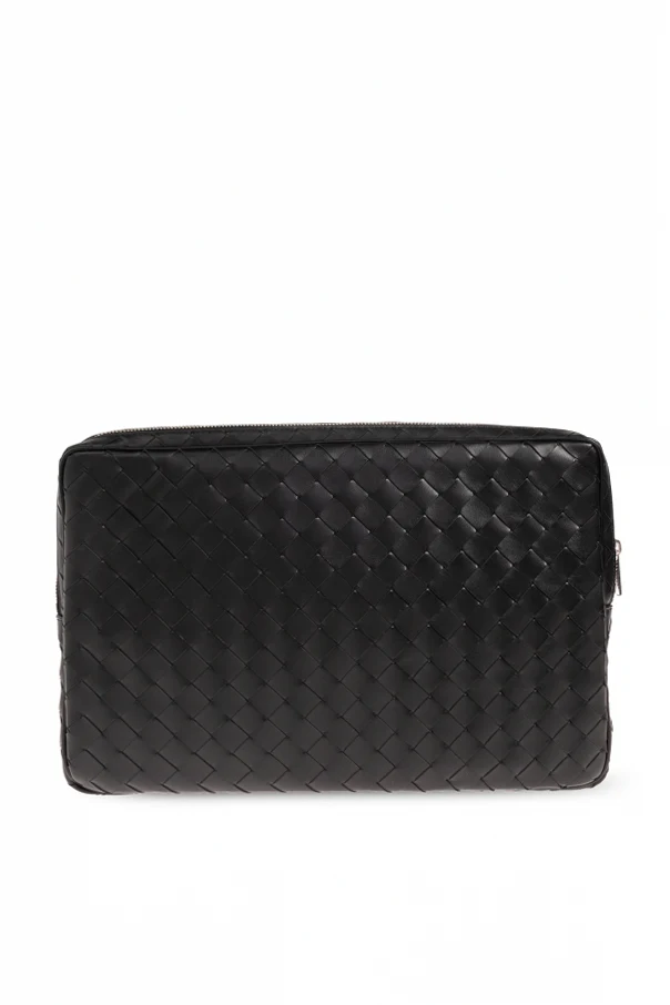 SCHWARZ Handbag with Intrecciato weave