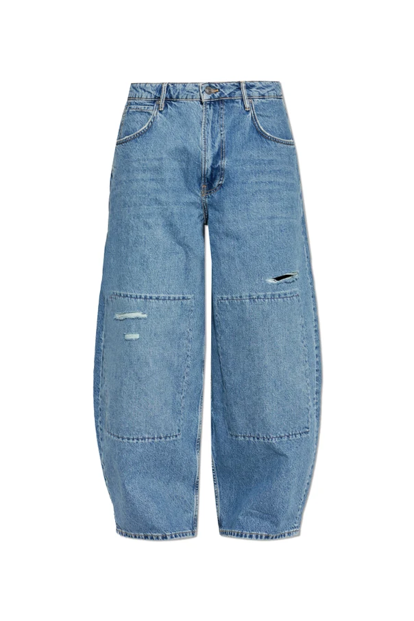 NIEBIESKI Jeansy ‘Barrel’