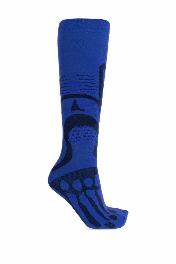 BLUE Bones Logo Q-Skin socks