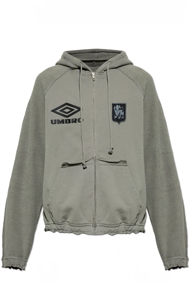 GREY Sweatshirt with a vintage effect