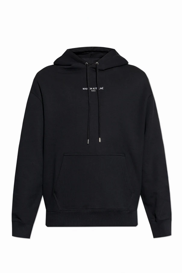 SCHWARZ Sweatshirt mit Logo