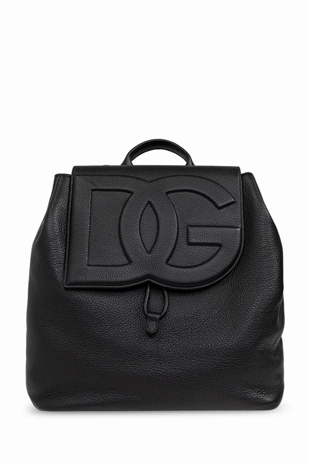BLACK Leather Backpack