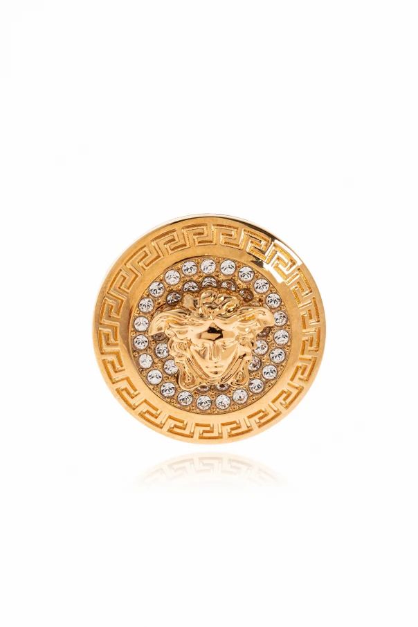 GOLD Ring mit funkelnden Kristallen
