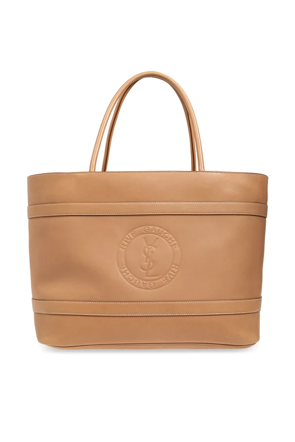 beżowy Torba `Rive Gauche` typu `shopper`