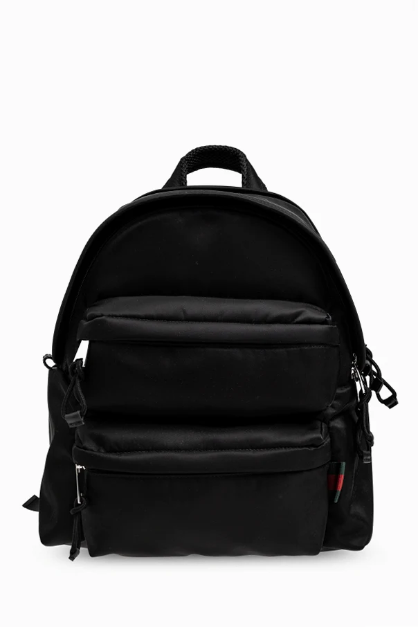 SCHWARZ Rucksack mit Logo