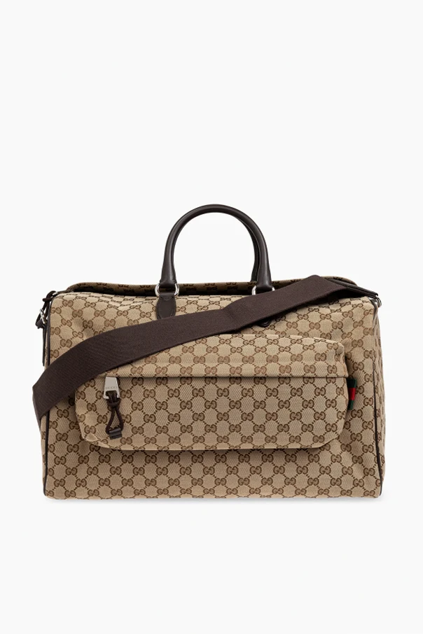 beige Carry-on bag