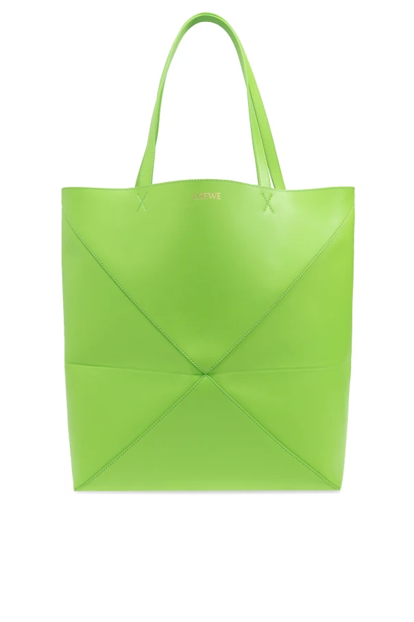ZIELONY Torba ‘Puzzle Medium’ typu ‘shopper’