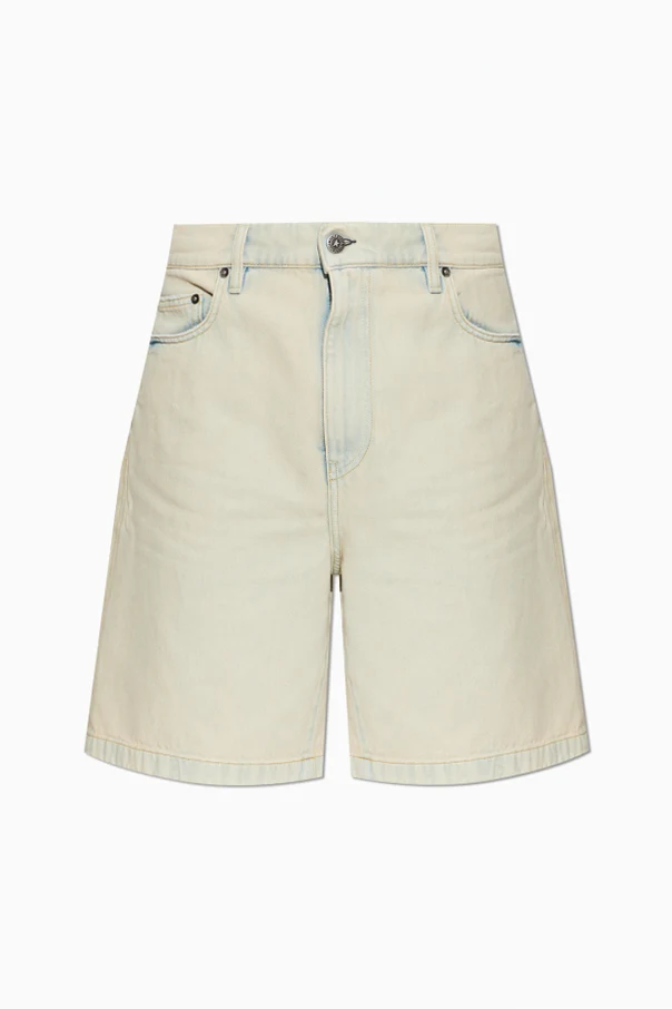 kremowy Jeansowe szorty