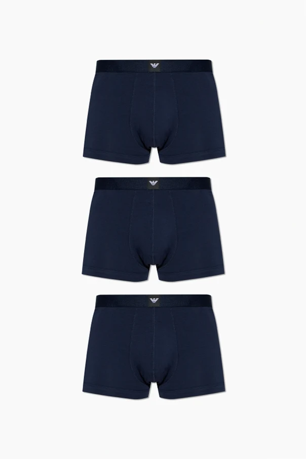 MARINEBLAU 3er-Pack Boxershorts