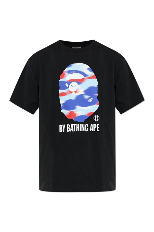 BLACK T-shirt with print