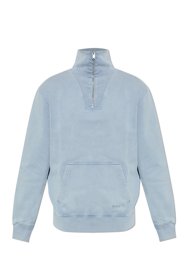 BLAU Sweatshirt mit Tasche