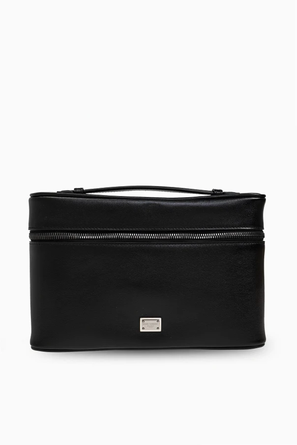 BLACK Leather handbag