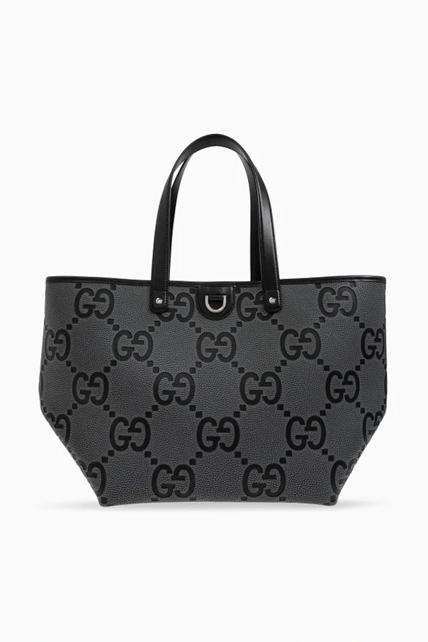 SZARY Torba `Jumbo GG Medium` typu `shopper`