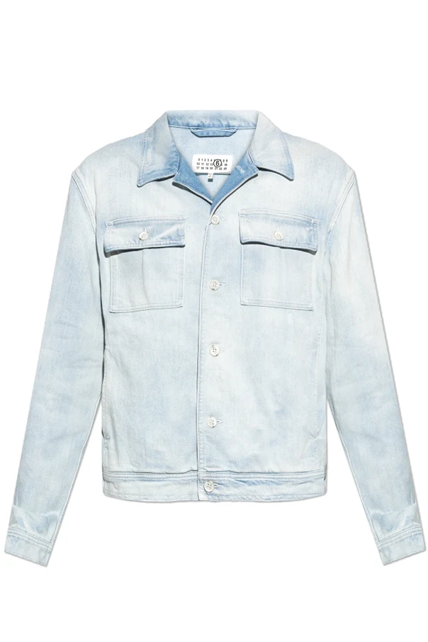 HELLBLAU Jeansjacke mit Taschen