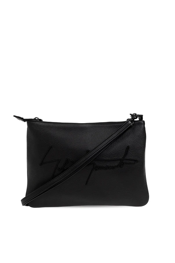 CZARNY Torba na ramię z logo