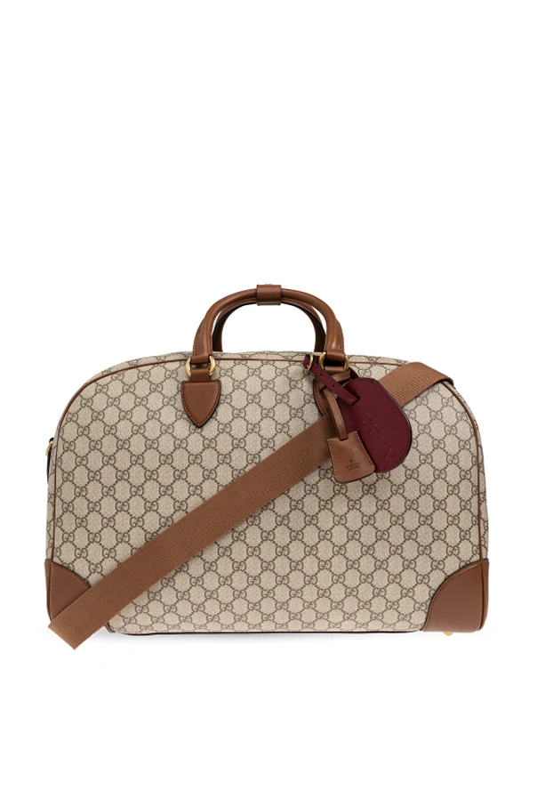 beige Carry-on bag with monogram