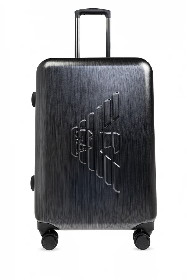 BLACK Suitcase with wheels