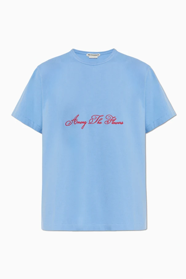 NIEBIESKI T-shirt z okrągłym dekoltem