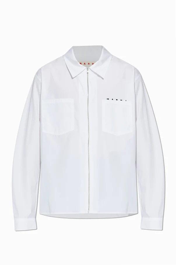 WHITE Shirt with logo