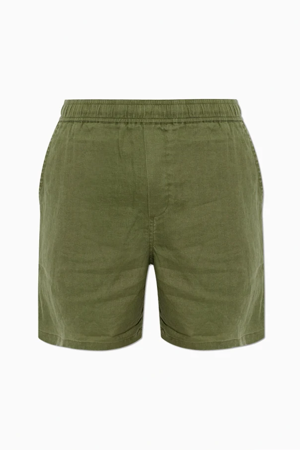 GREEN "Sajabari" shorts