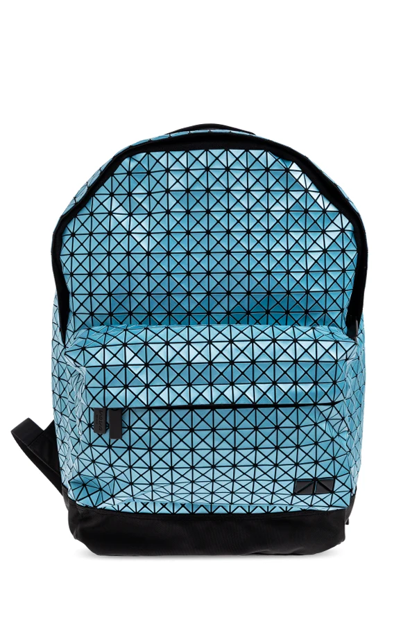NIEBIESKI Plecak z geometrycznym wzorem