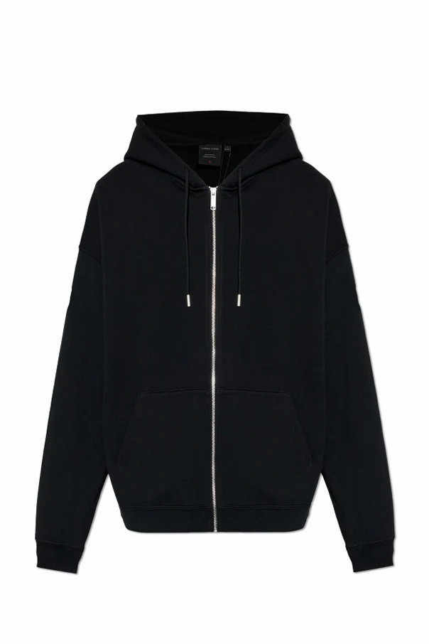 SCHWARZ Sweatshirt mit Logo